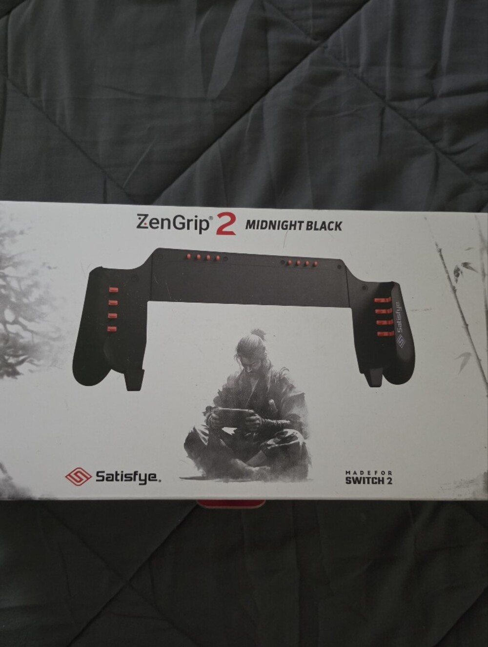 ZenGrip 2 VR Controller Grip For Nintendo Switch 2 Controller– Midnight Black
